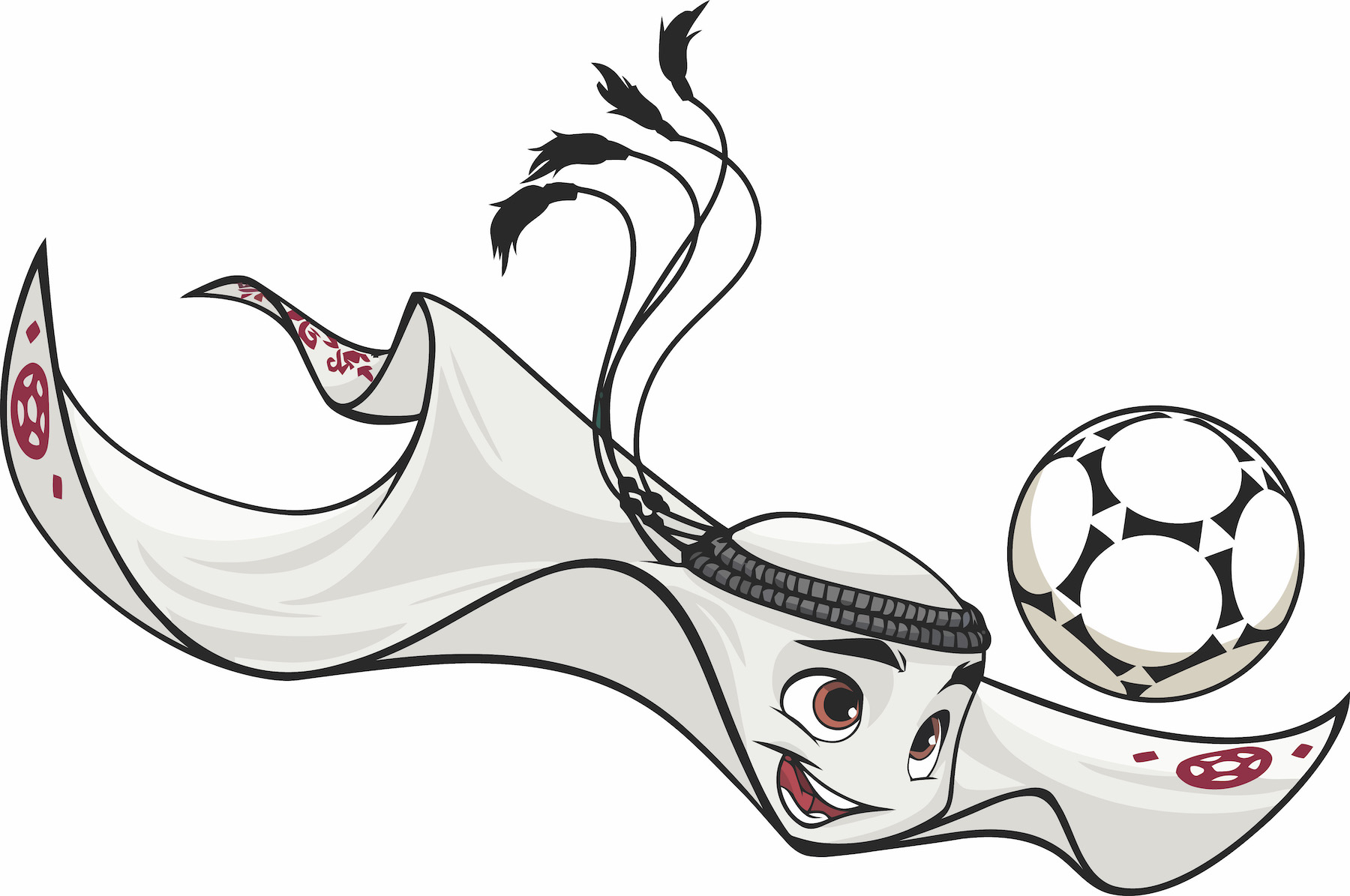 Câu chuyện La’eeb là tên gọi chính thức của linh vật World Cup 2022 ...